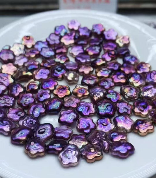 A53.{NEW}colorful Blossom Oyster Pearl