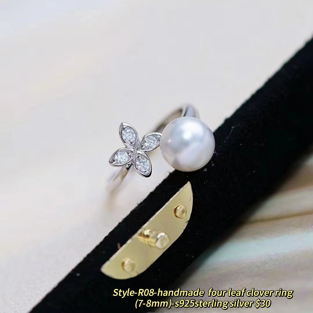 057.【Customized】Jewelry customized accessories S925 silver-Does not include pearls-No delivery for single shot!