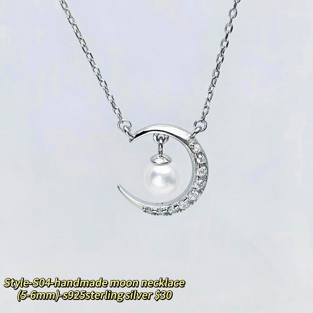 057.【Customized】Jewelry customized accessories S925 silver-Does not include pearls-No delivery for single shot!