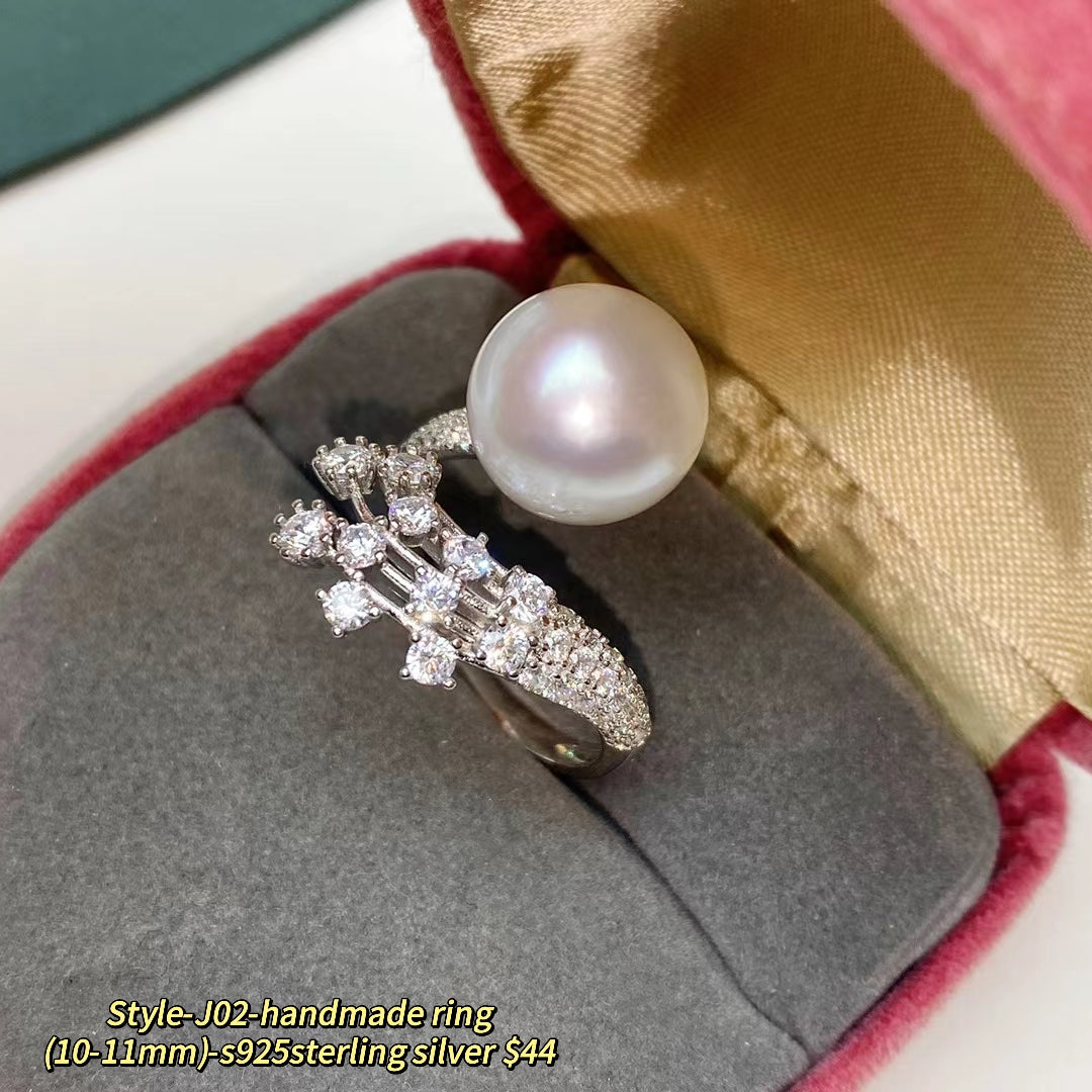 057.【Customized】Jewelry customized accessories S925 silver-Does not include pearls-No delivery for single shot!
