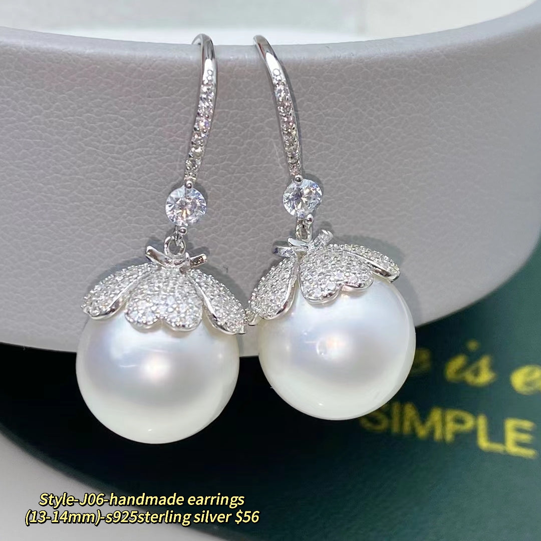 057.【Customized】Jewelry customized accessories S925 silver-Does not include pearls-No delivery for single shot!