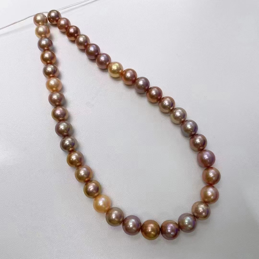 A00.[LIVE OPENING]   Magic Eddison VERY High quality round pearls