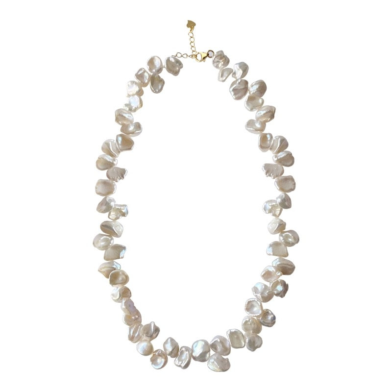 A45.【no shell opening】 Colourful Floral pearl