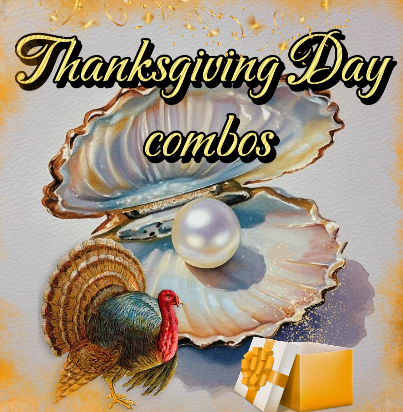 Thanksgiving Day pearl combo-Freshwater&Seawater Exquisite pearl set
