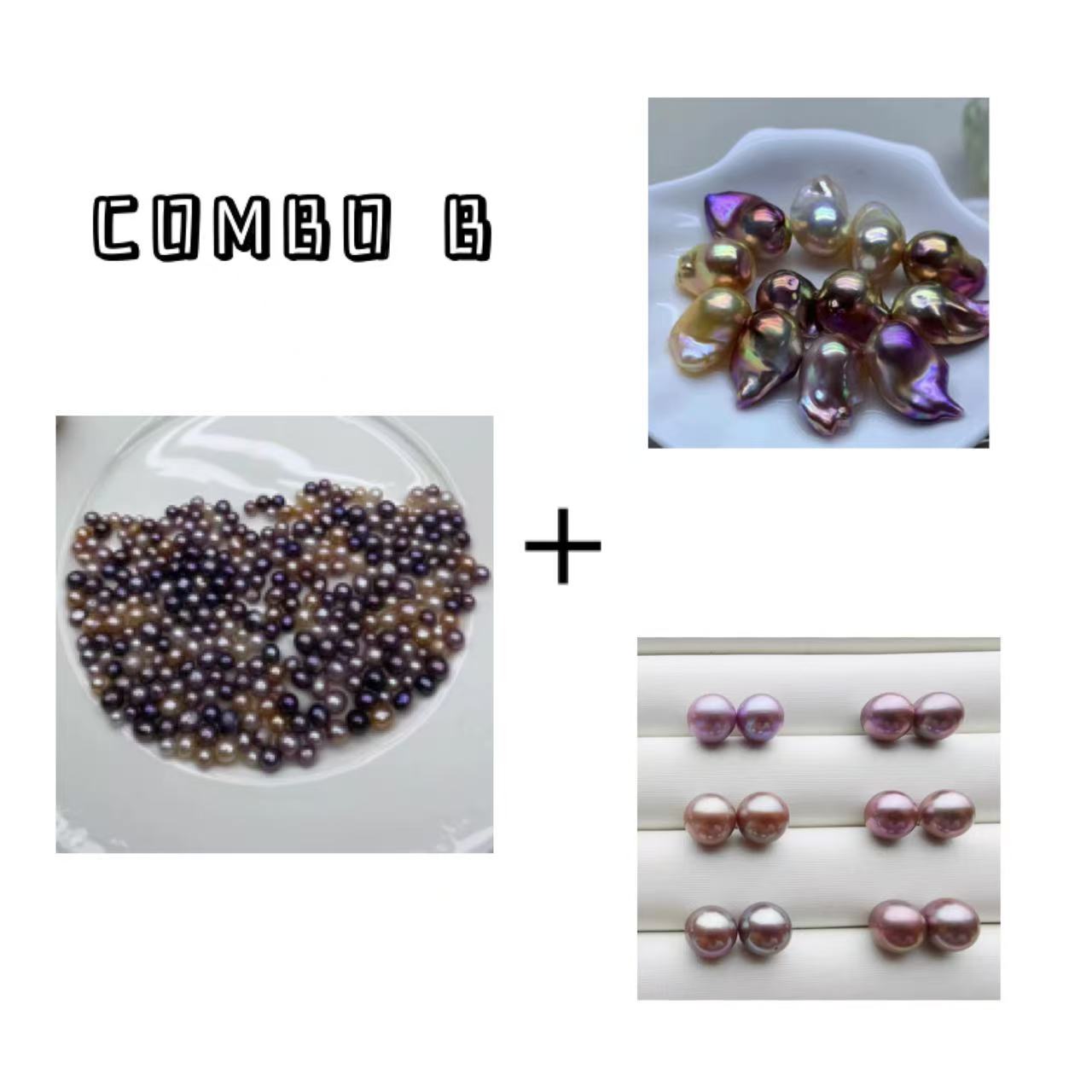 Thanksgiving Day pearl combo-Freshwater&Seawater Exquisite pearl set