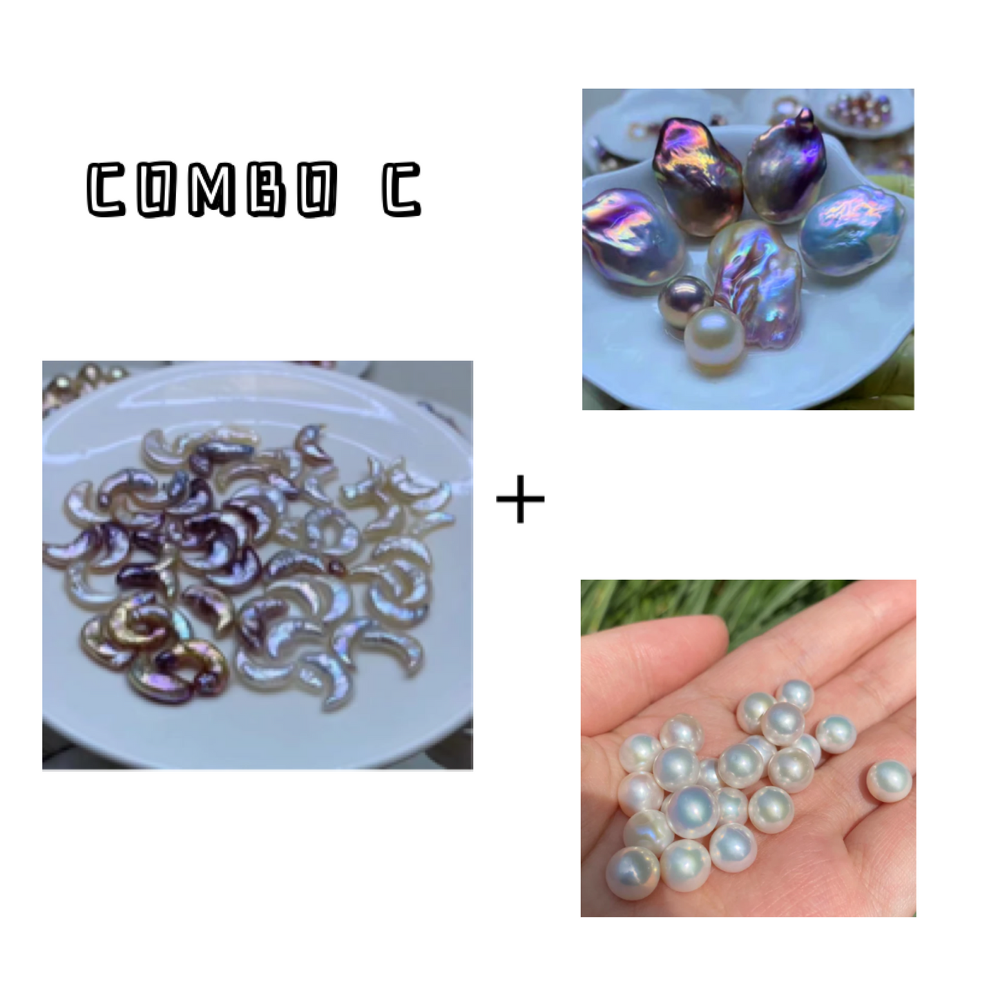 Thanksgiving Day pearl combo-Freshwater&Seawater Exquisite pearl set