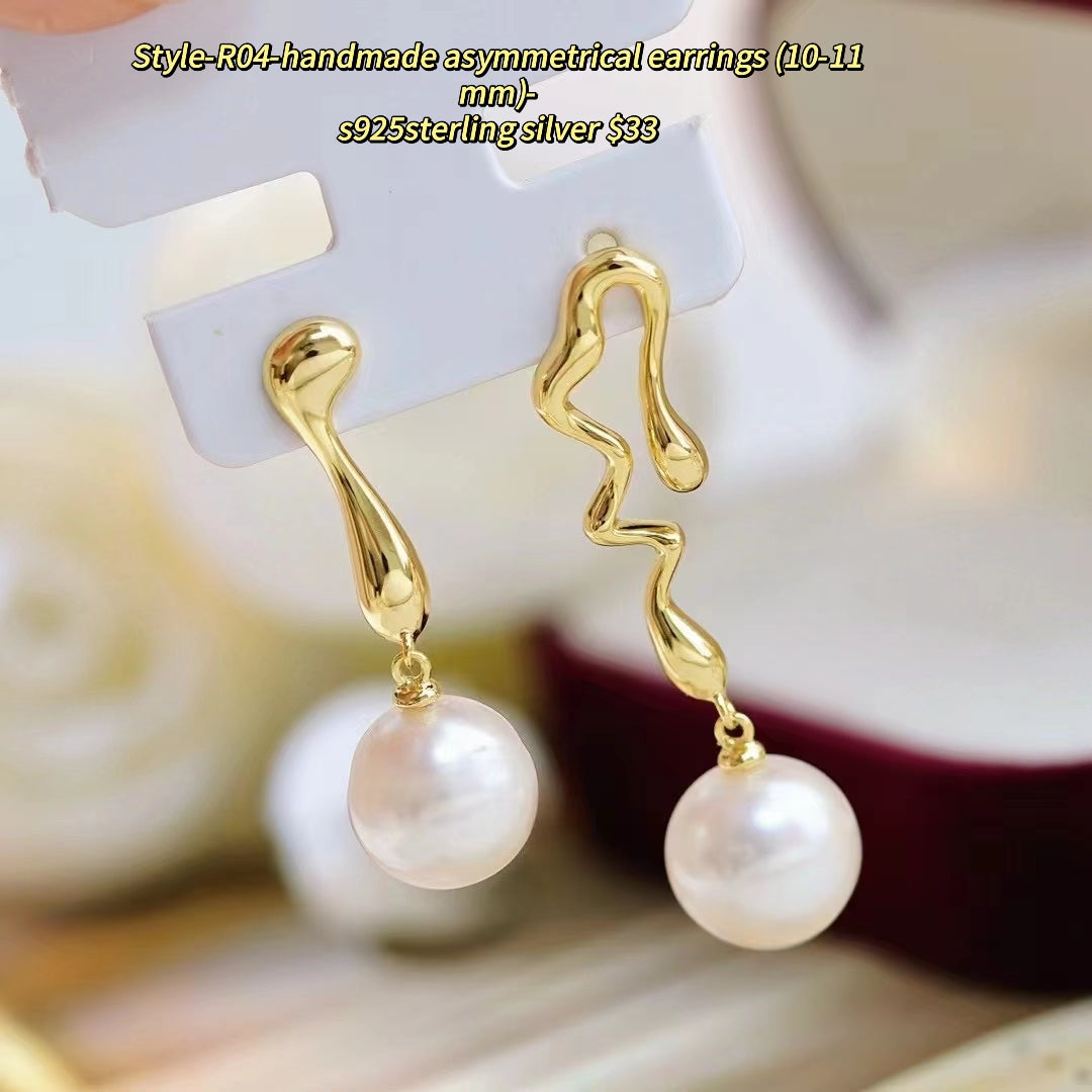 A55.【Customized】Jewelry customized accessories S925 silver-Does not include pearls-No delivery for single shot!