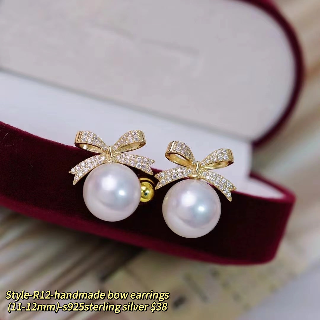 A55.【Customized】Jewelry customized accessories S925 silver-Does not include pearls-No delivery for single shot!