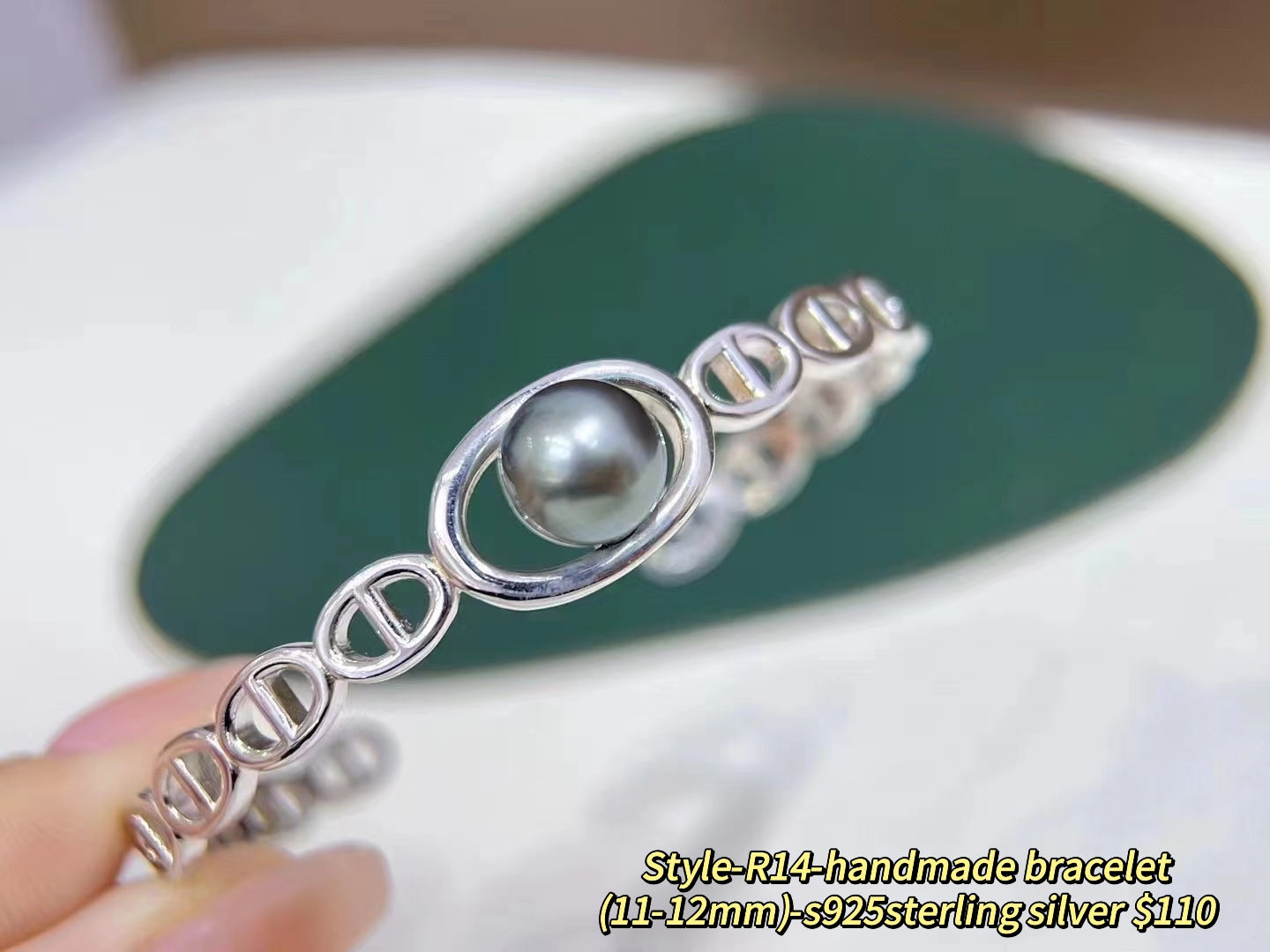 A55.【Customized】Jewelry customized accessories S925 silver-Does not include pearls-No delivery for single shot!