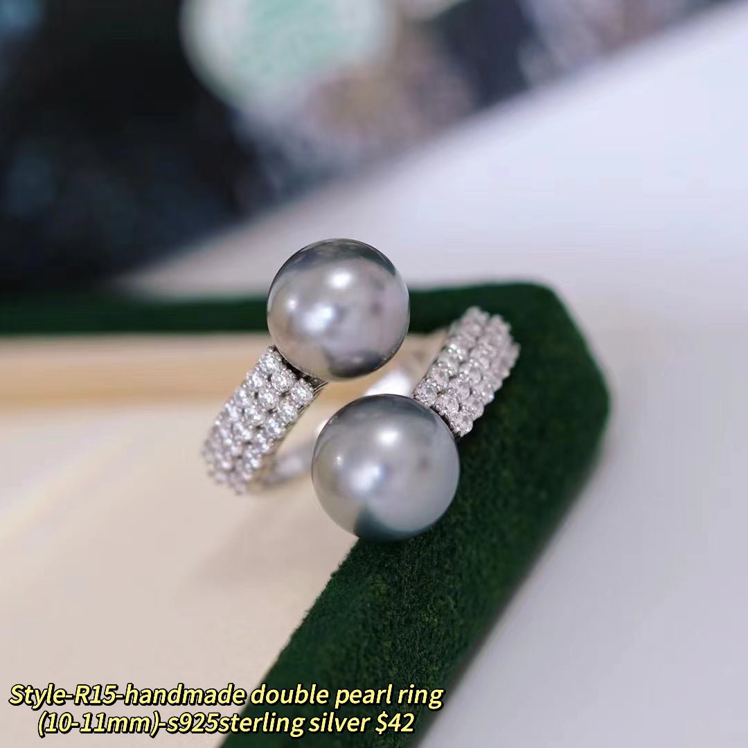 A55.【Customized】Jewelry customized accessories S925 silver-Does not include pearls-No delivery for single shot!