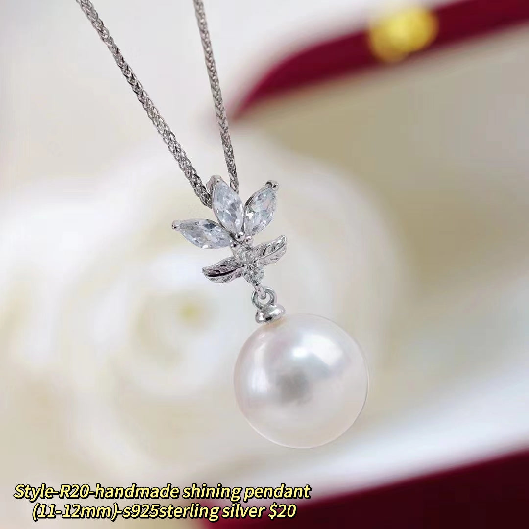 A55.【Customized】Jewelry customized accessories S925 silver-Does not include pearls-No delivery for single shot!