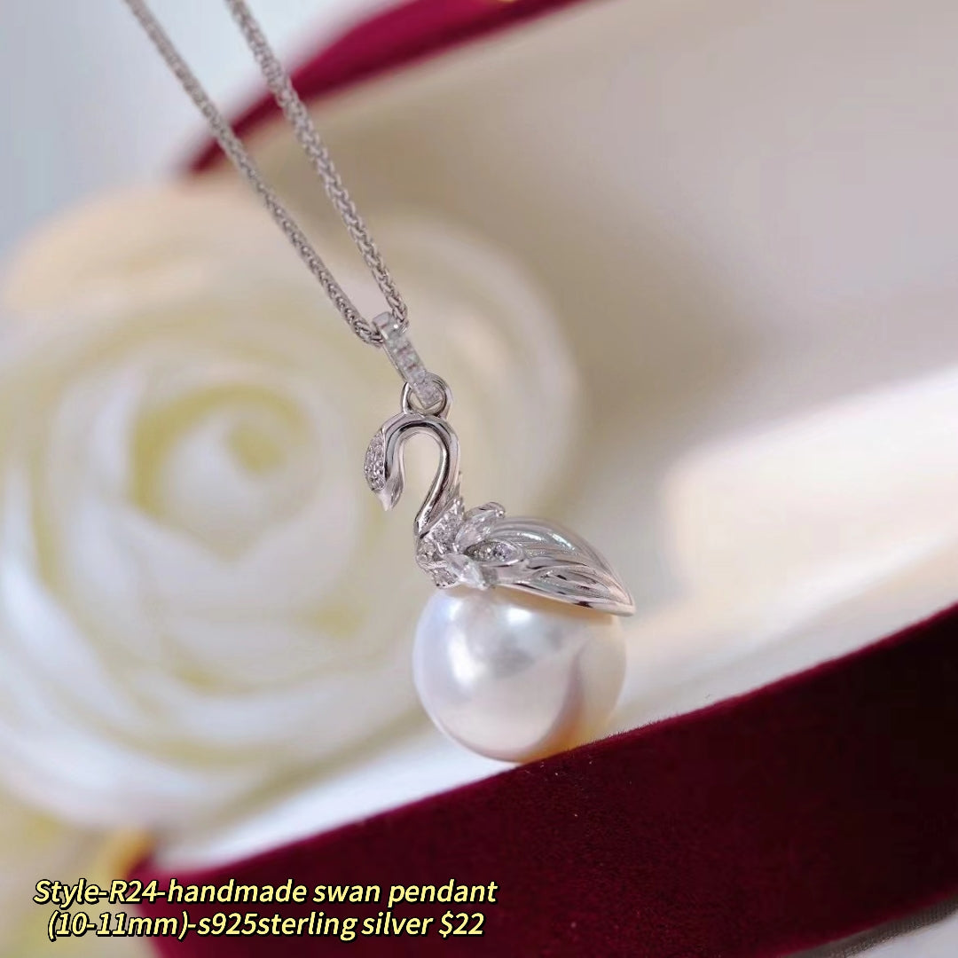 A55.【Customized】Jewelry customized accessories S925 silver-Does not include pearls-No delivery for single shot!