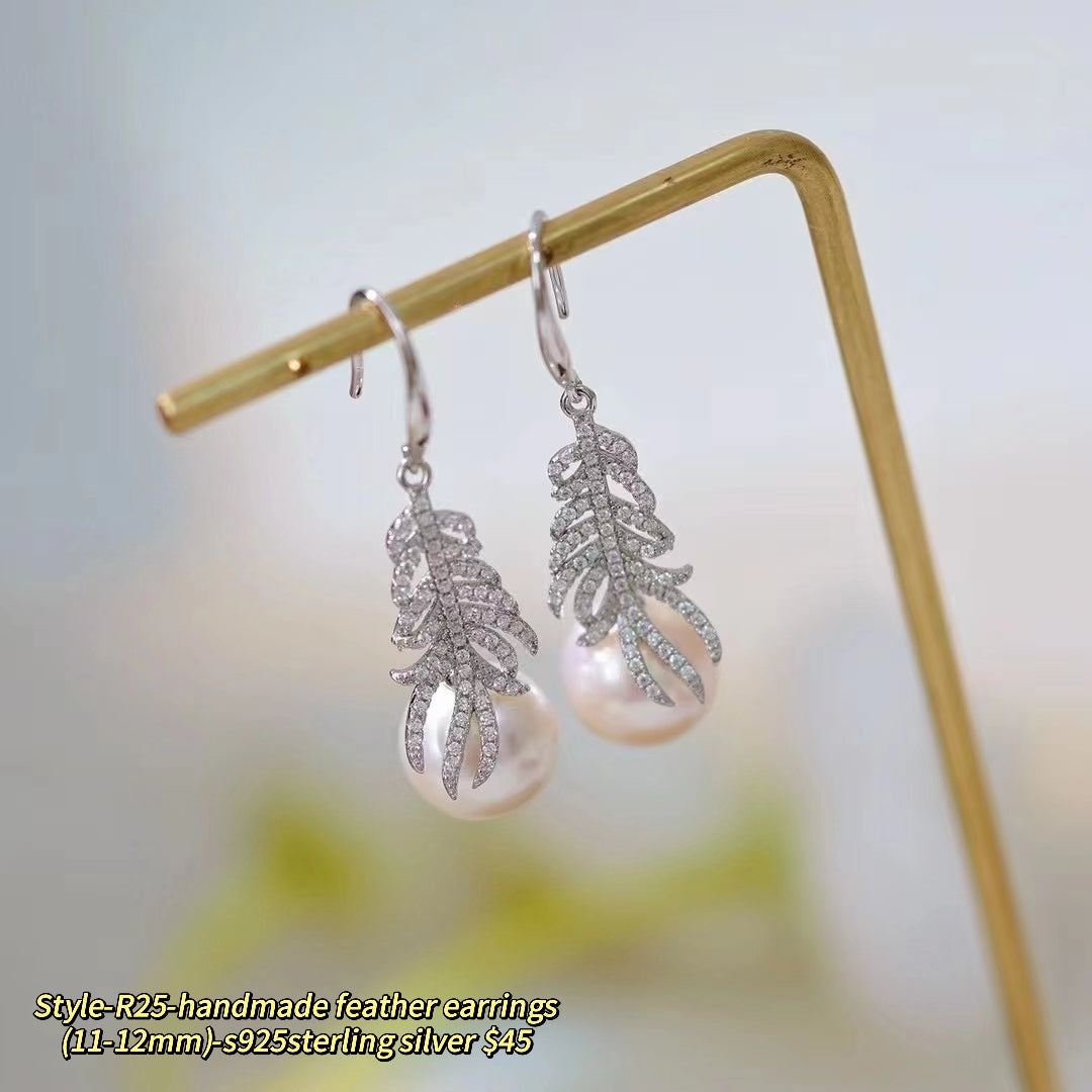 057.【Customized】Jewelry customized accessories S925 silver-Does not include pearls-No delivery for single shot!
