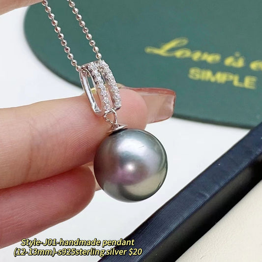 A55.【Customized】Jewelry customized accessories S925 silver-Does not include pearls-No delivery for single shot!