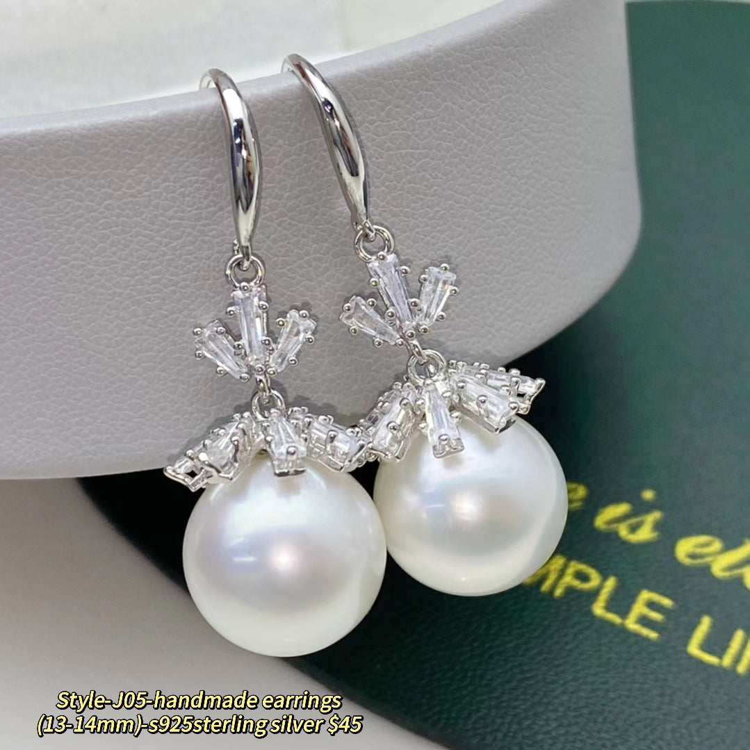 A55.【Customized】Jewelry customized accessories S925 silver-Does not include pearls-No delivery for single shot!