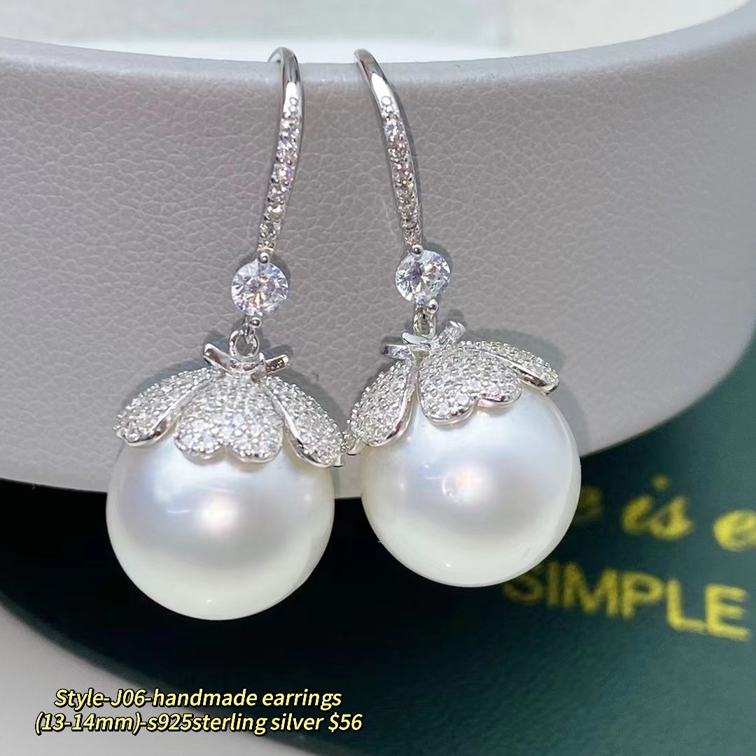 A55.【Customized】Jewelry customized accessories S925 silver-Does not include pearls-No delivery for single shot!