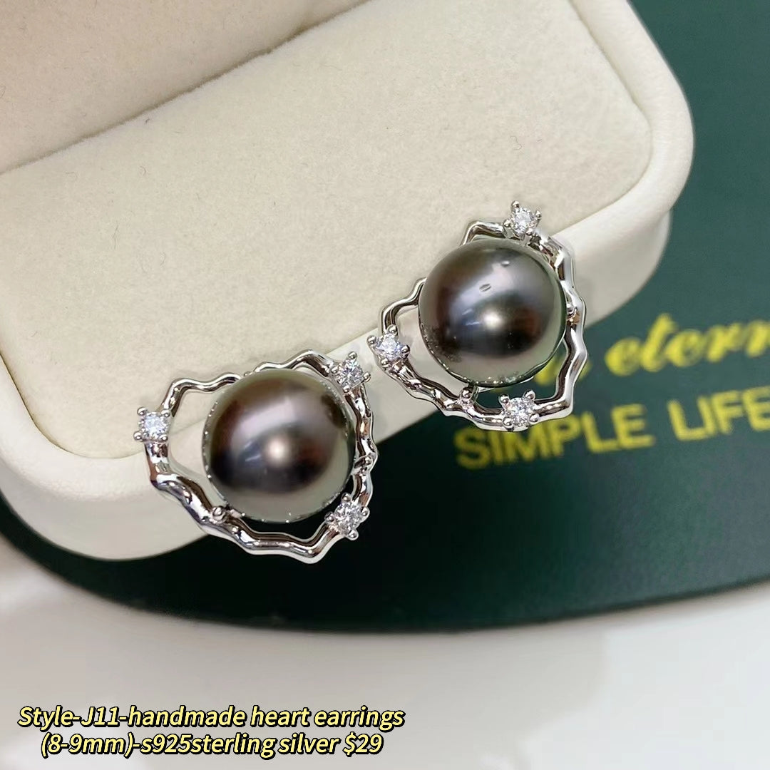 A55.【Customized】Jewelry customized accessories S925 silver-Does not include pearls-No delivery for single shot!