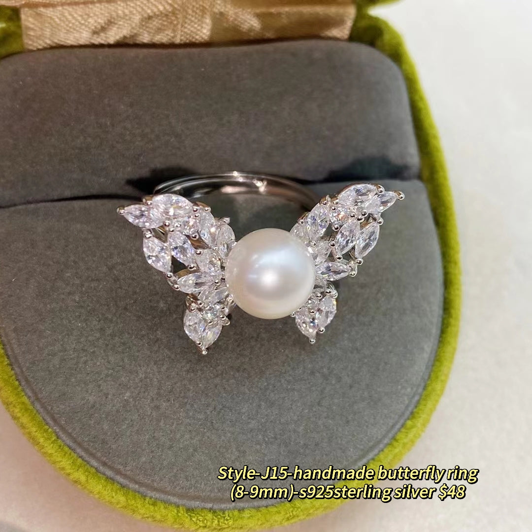 A55.【Customized】Jewelry customized accessories S925 silver-Does not include pearls-No delivery for single shot!