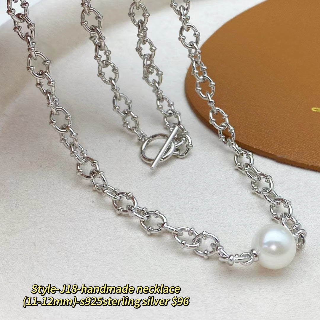 A55.【Customized】Jewelry customized accessories S925 silver-Does not include pearls-No delivery for single shot!