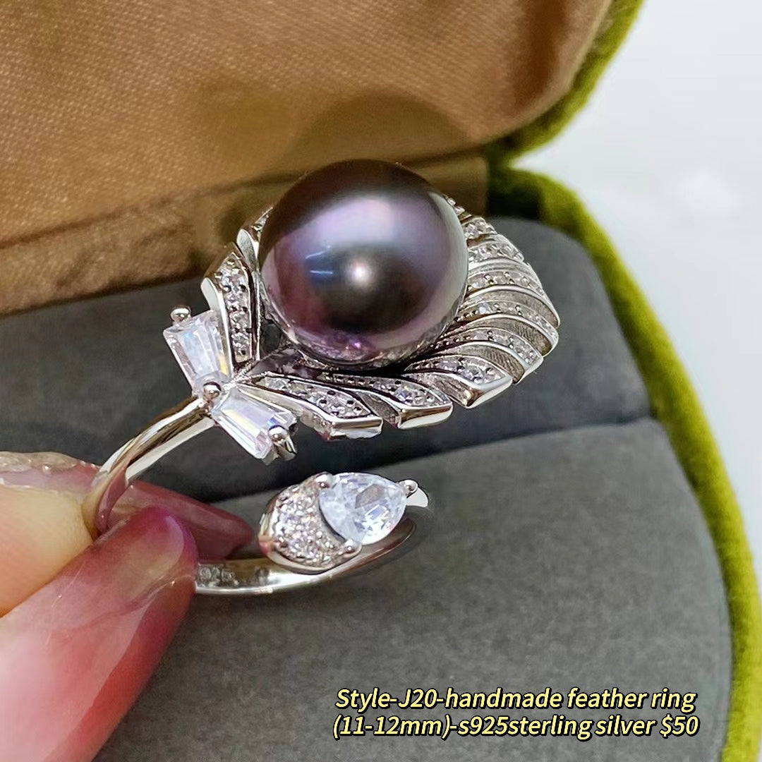 A55.【Customized】Jewelry customized accessories S925 silver-Does not include pearls-No delivery for single shot!