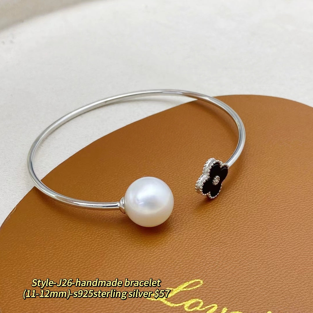 A55.【Customized】Jewelry customized accessories S925 silver-Does not include pearls-No delivery for single shot!