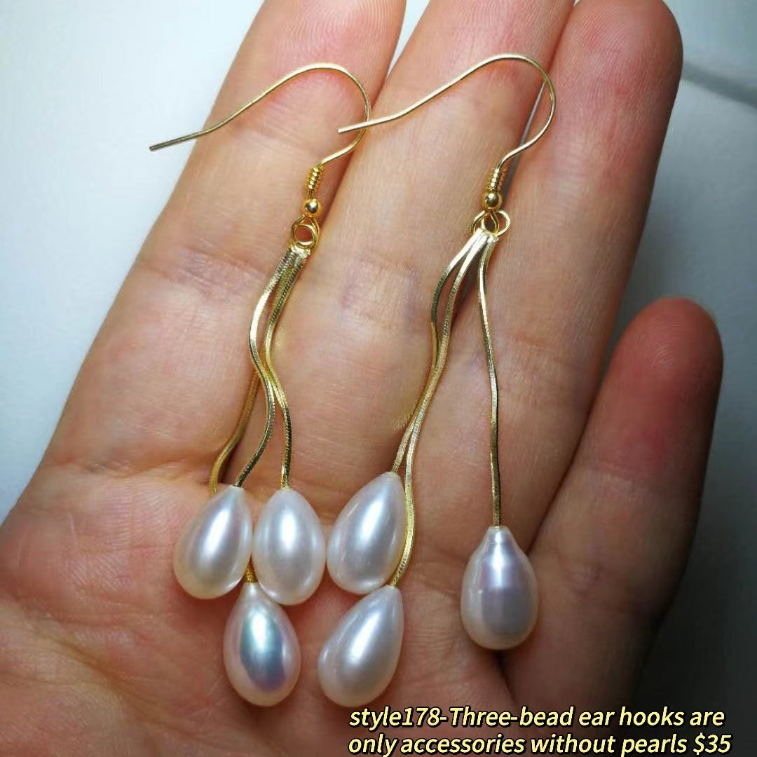 057.【Customized】Jewelry customized accessories S925 silver-Does not include pearls-No delivery for single shot!