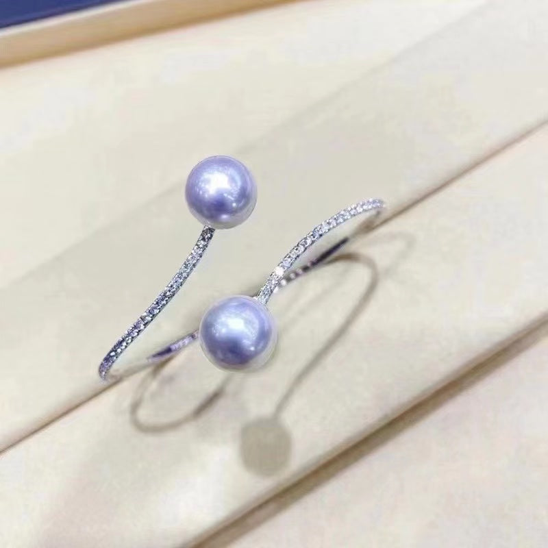 A58.【Customeized】s925 sterling silver jewelry accessories-Does not include pearls-No delivery for single shot