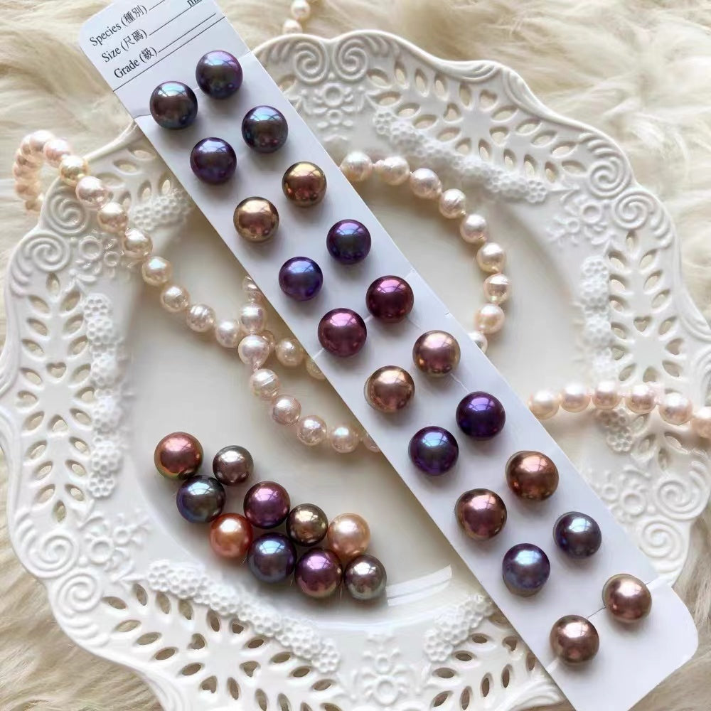 A00.[LIVE OPENING]   Magic Eddison VERY High quality round pearls