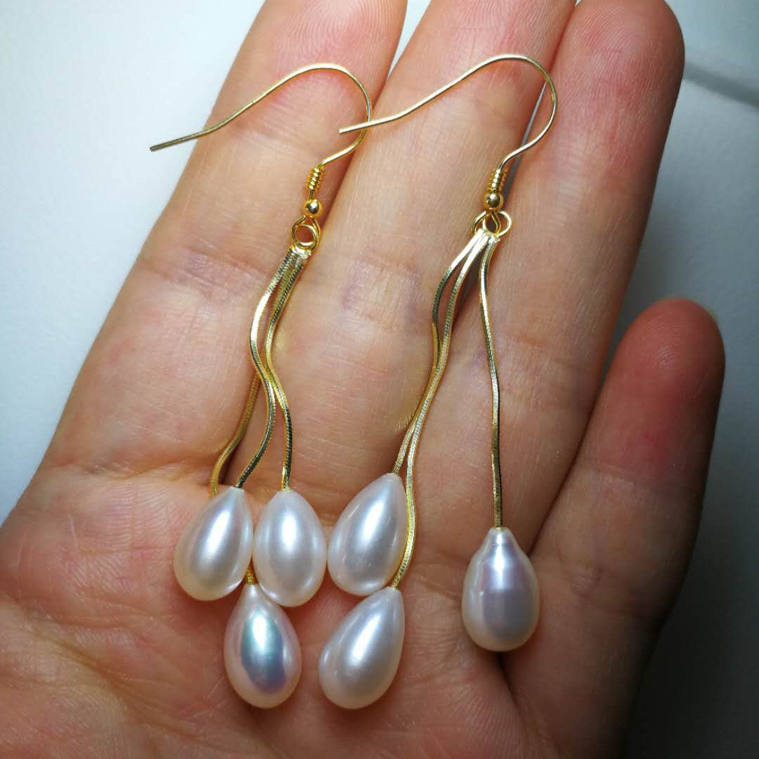 A45.【no shell opening 】Teardrop pearl oyster New Arrival ❤️‍🔥💥（Big and Small）