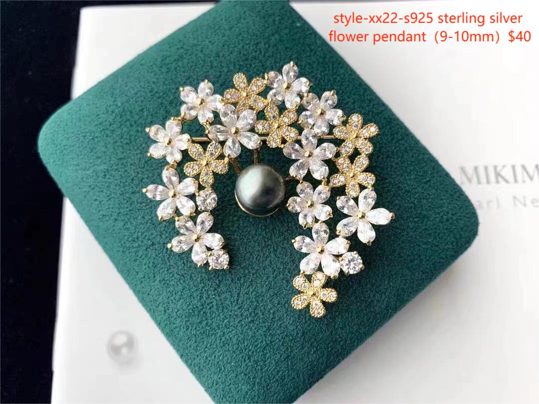 A57.【Customized】s925 sterling silver Jewelry customized accessories-Does not include pearls-No delivery for single shot